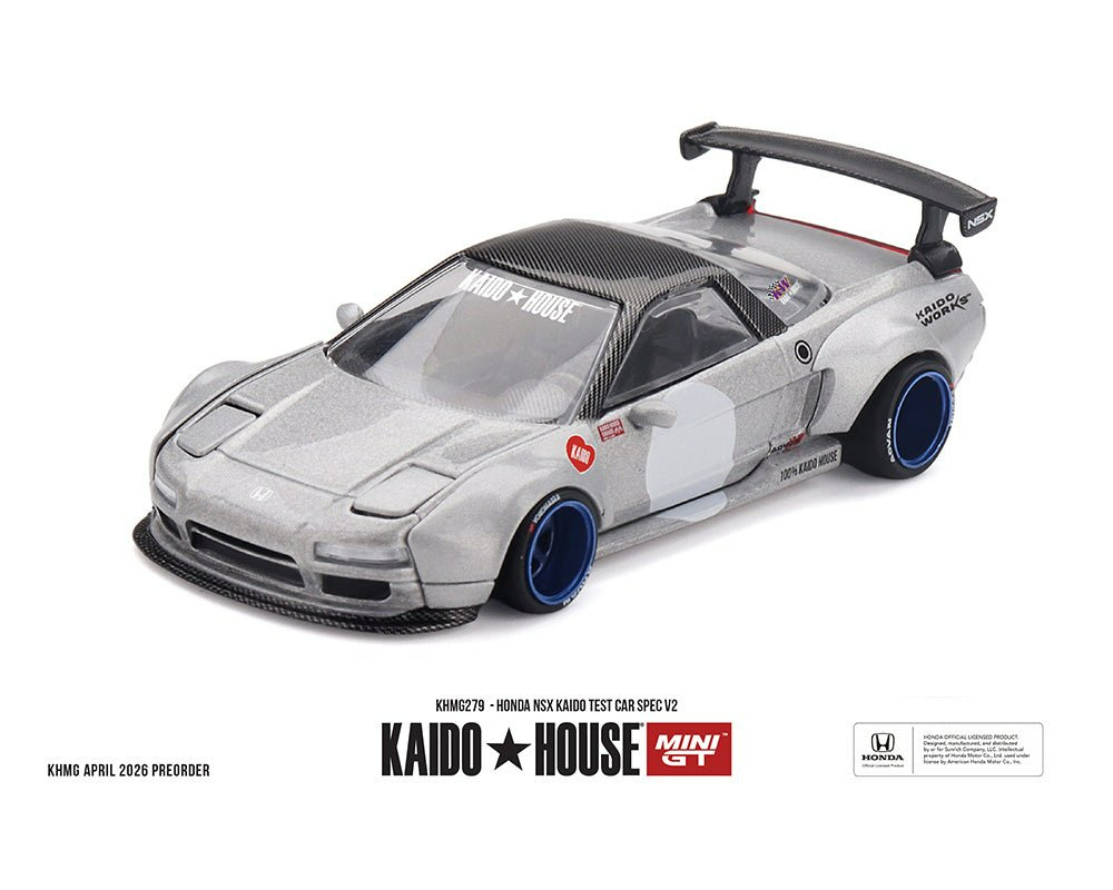 [預訂] Kaidohouse x MINIGT 1/64 本田 Honda NSX Kaido Test Car Spec V2