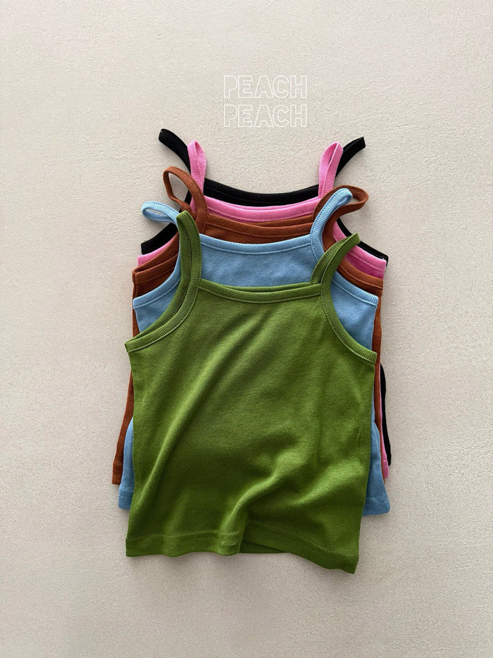 正韓夏PEACHPEACH 五色細肩帶背心