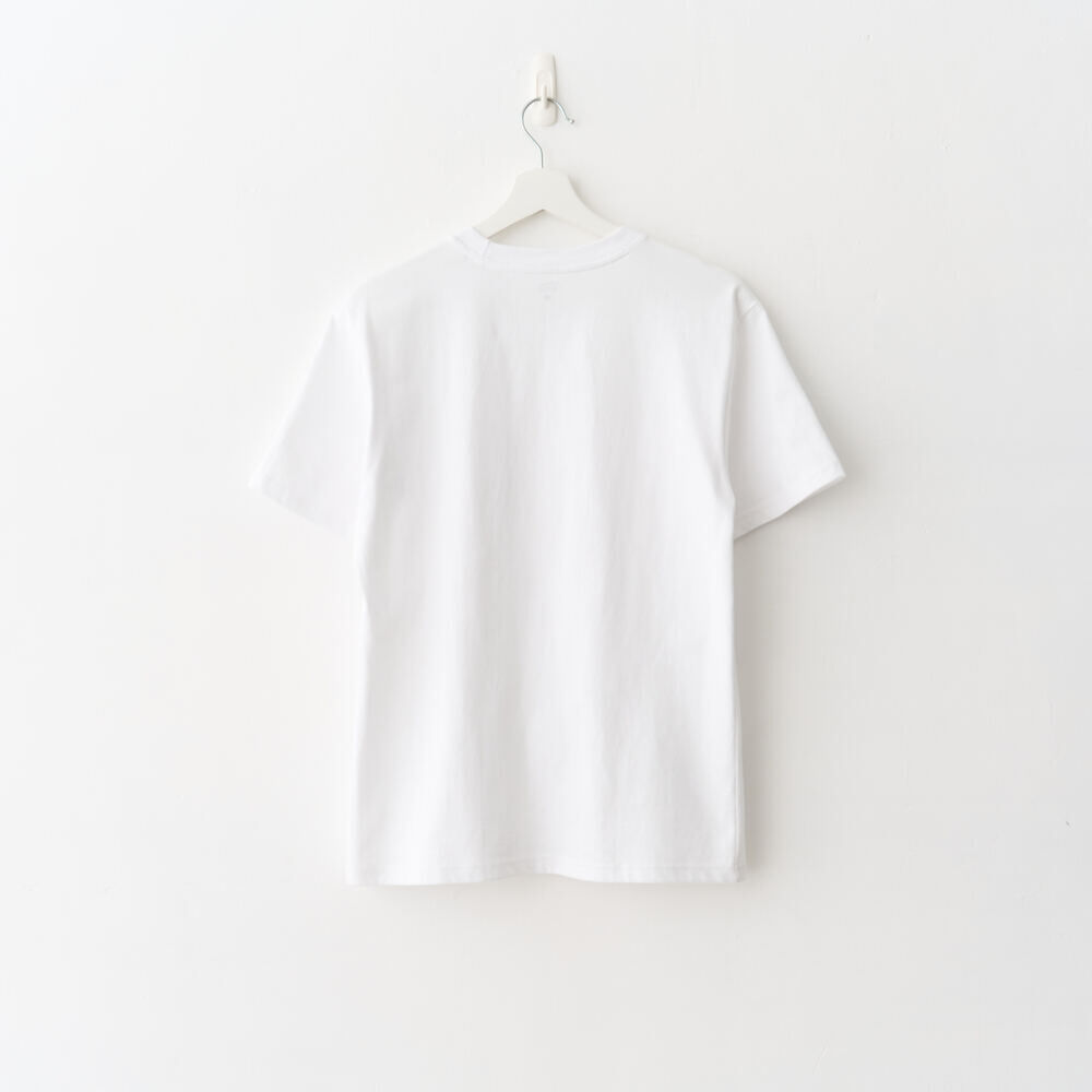 印花樂寬版絹印T恤/