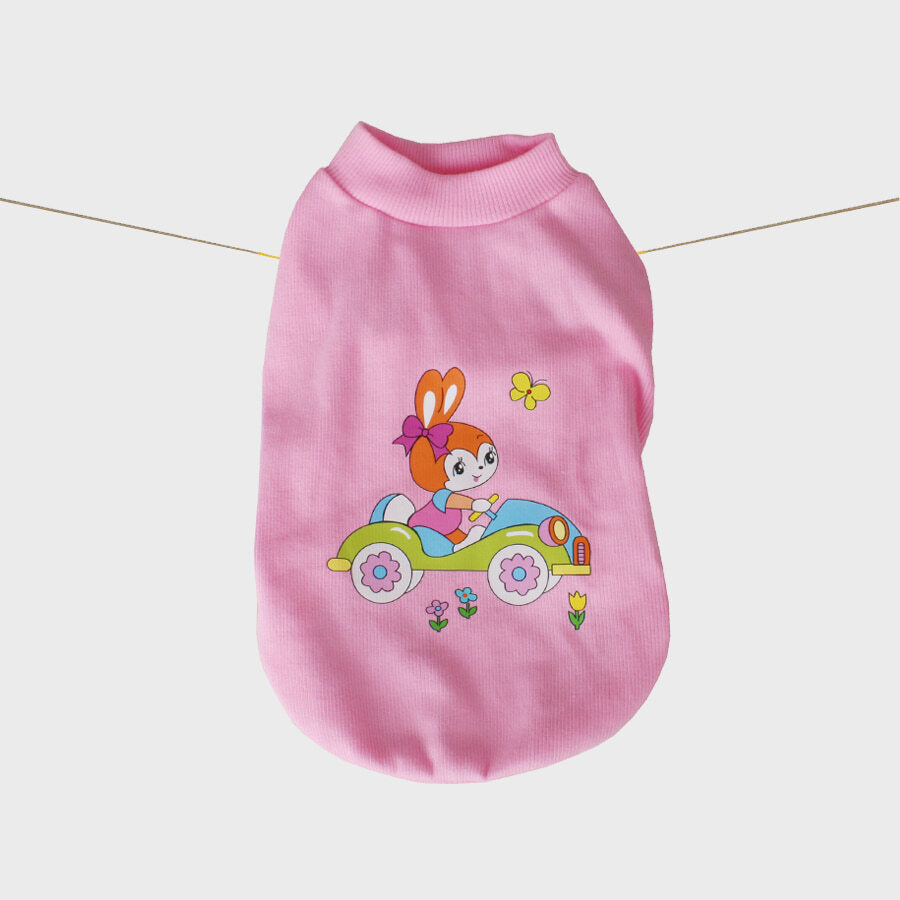 OOPS!｜Vivid Bunny T (粉色)