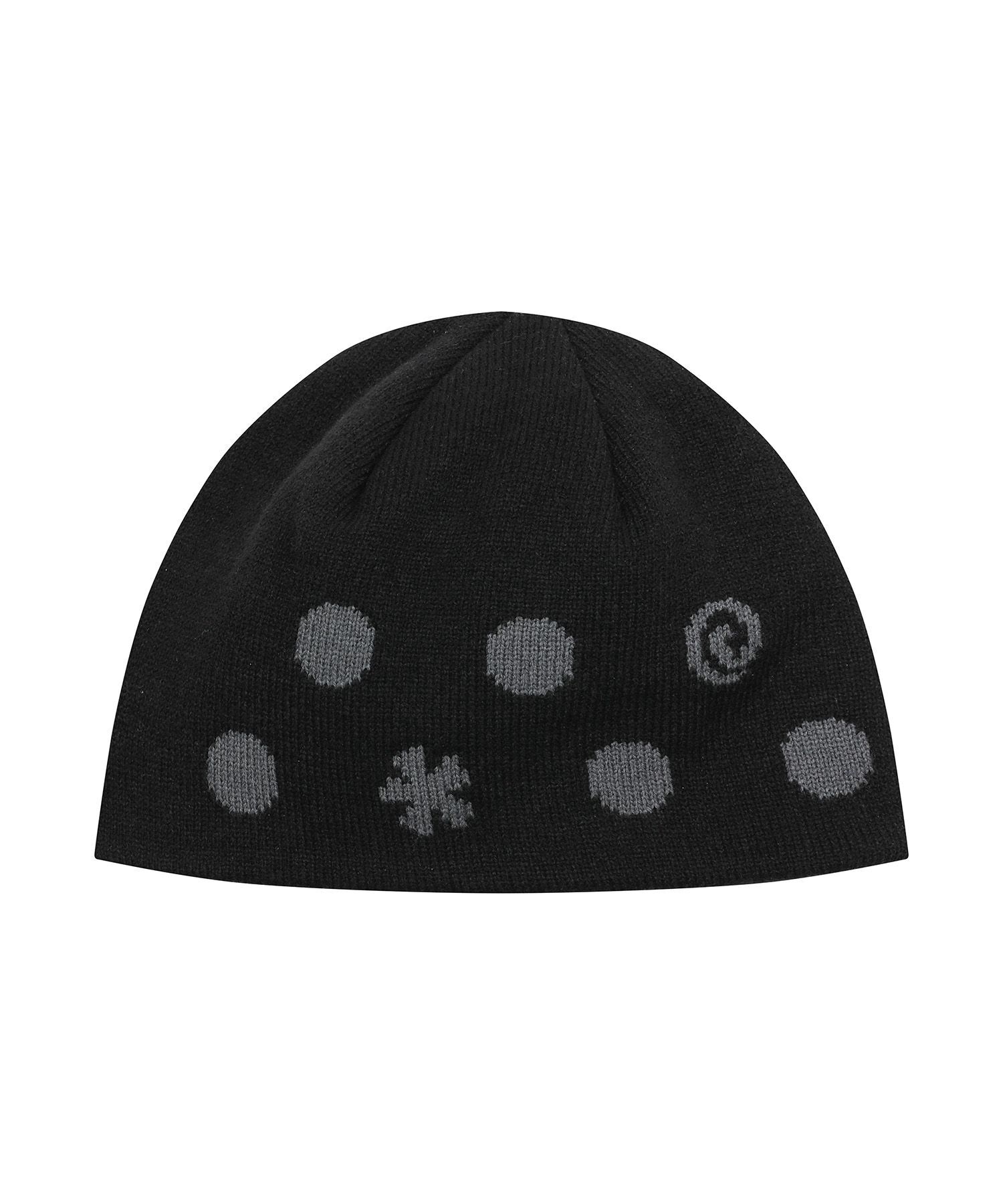 BAUF B 點點毛帽 黑色 BH25FW-WBLK7F