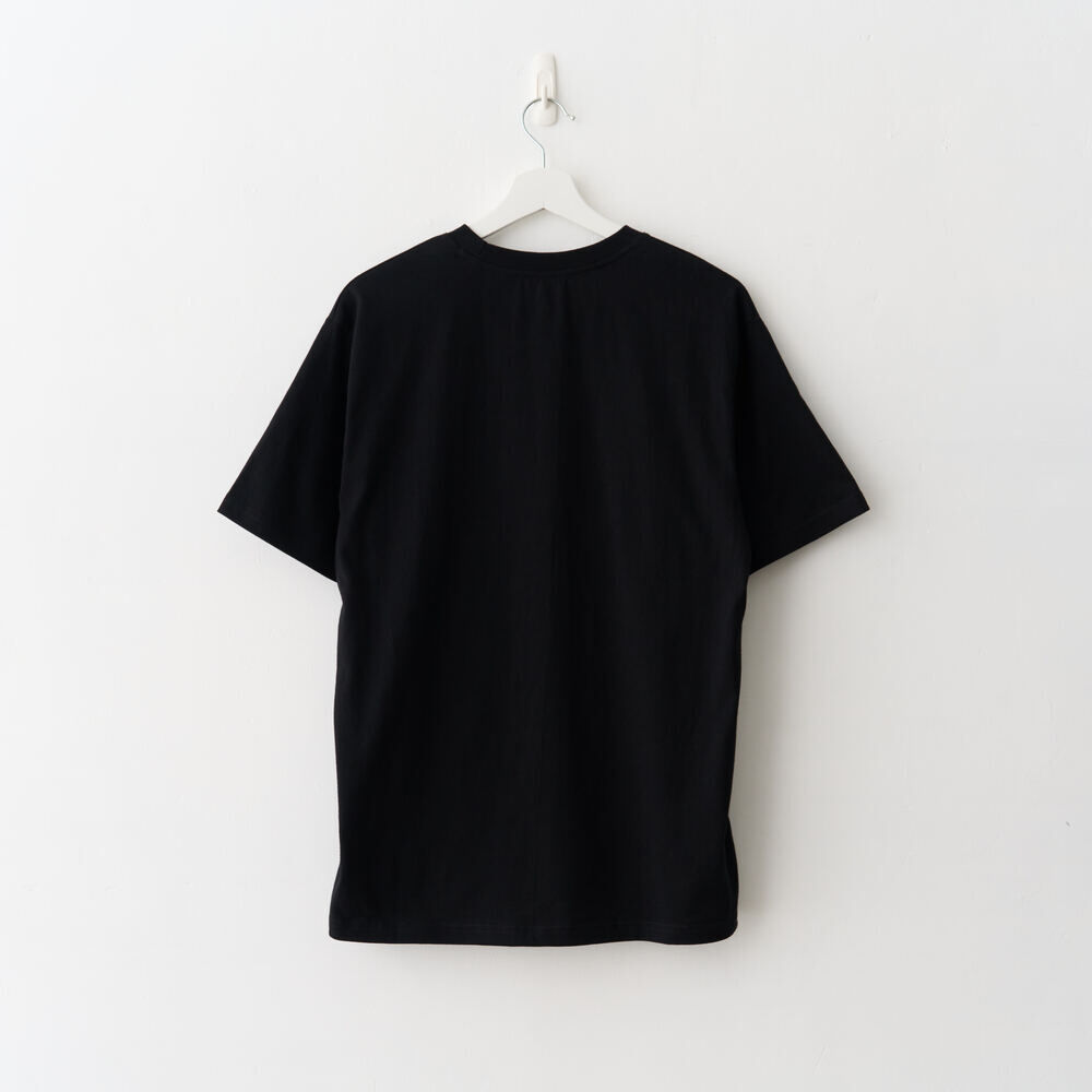 印花樂寬版絹印T恤/