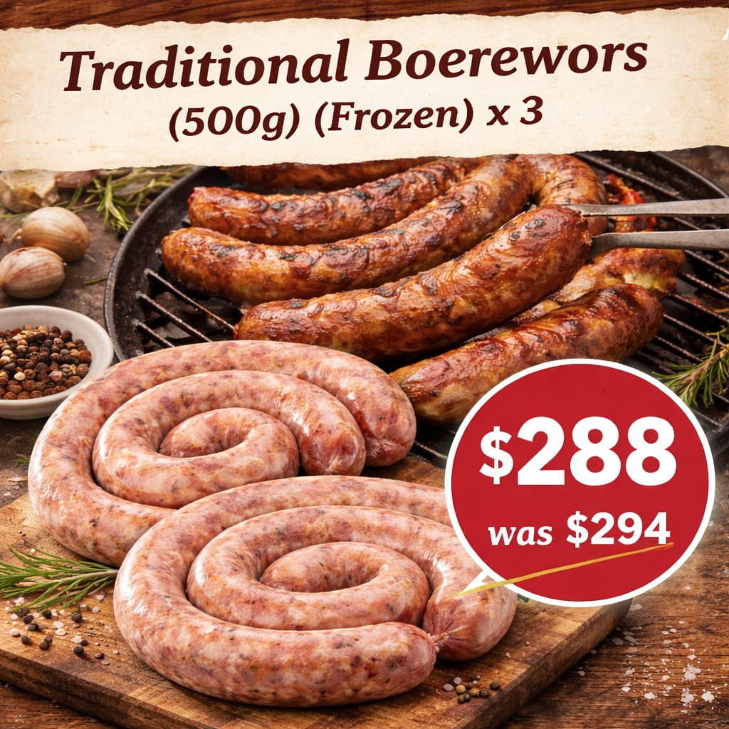 Traditional-Boerewors Combo