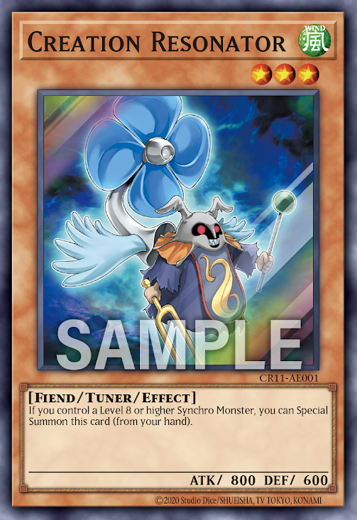 CR11-AE001 (SR)Creation Resonator(創造共鳴體)