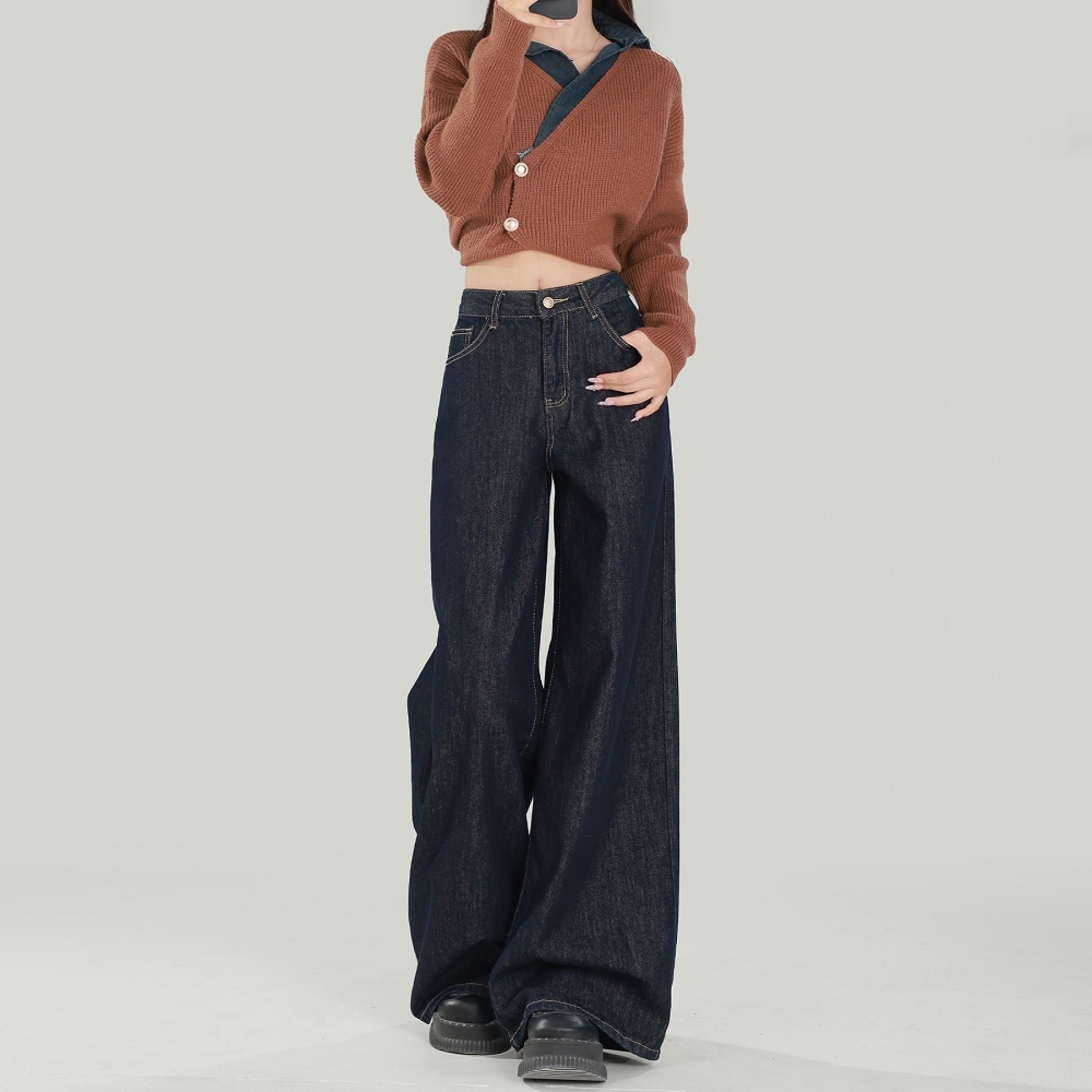 AS2395#女裝｜休閒褲☆*158-168cm*高腰闊腿梨身顯瘦喇叭褲/寬褲(XS-XL)