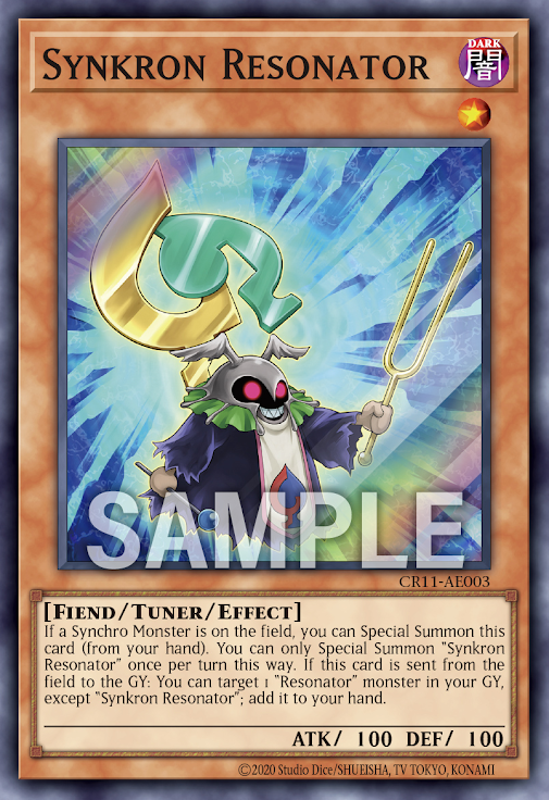CR11-AE003 (SR)Synkron Resonator(同步複製共鳴體)