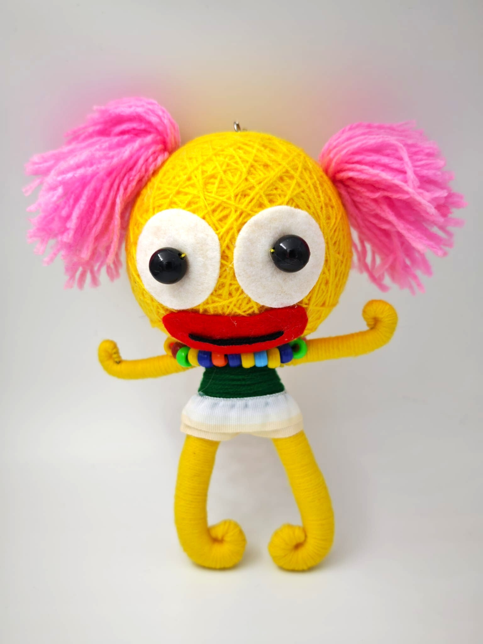 [Amina] Cayhane 日牌Funky Doll 黃色巫毒娃娃吊飾