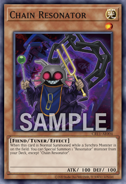 CR11-AE004 Chain Resonator(鎖鏈共鳴體)