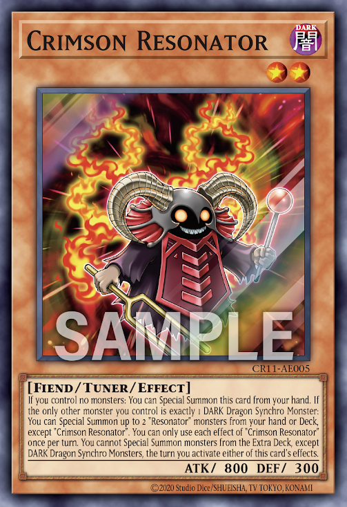 CR11-AE005 (SR)Crimson Resonator(深紅共鳴體)