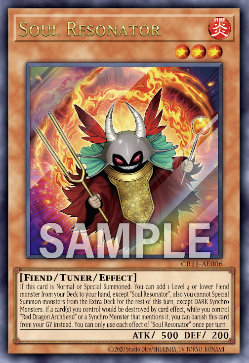 CR11-AE006 (UR/SER/PSER)Soul Resonator(靈魂共鳴體)