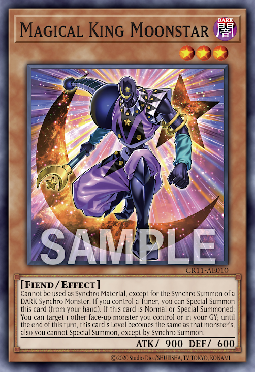 CR11-AE010 Magical King Moonstar(奇術王 月星)