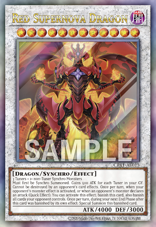 CR11-AE015 (UTR)Red Supernova Dragon(紅蓮超新星龍)