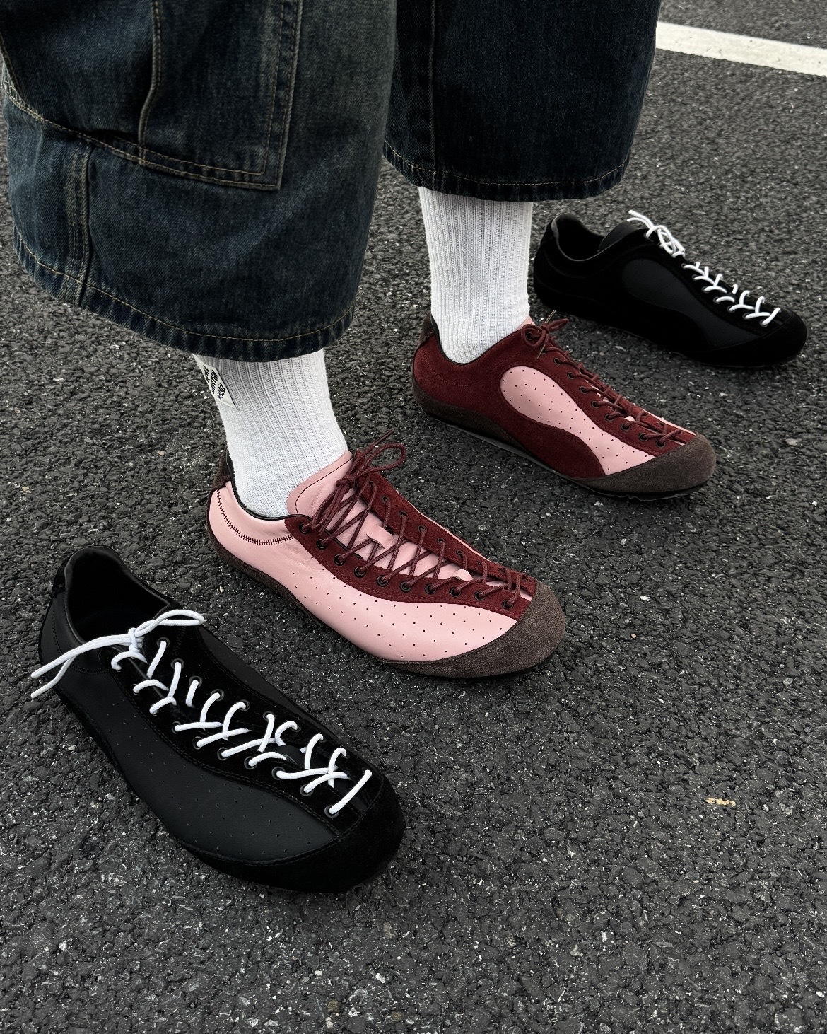 <小眾品牌>TYPELOOK Isolated 真皮 薄底 德訓鞋 黑魂