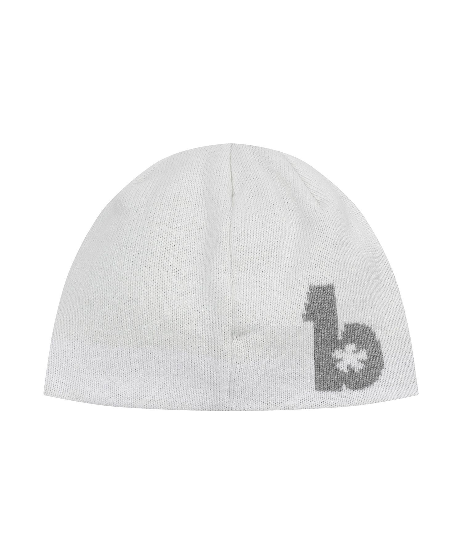 BAUF B 圓點針織毛帽 象牙白 BH25FW-WIVY7F