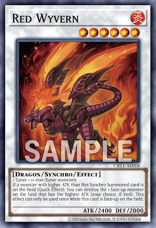 CR11-AE018 Red Wyvern(真紅飛龍)