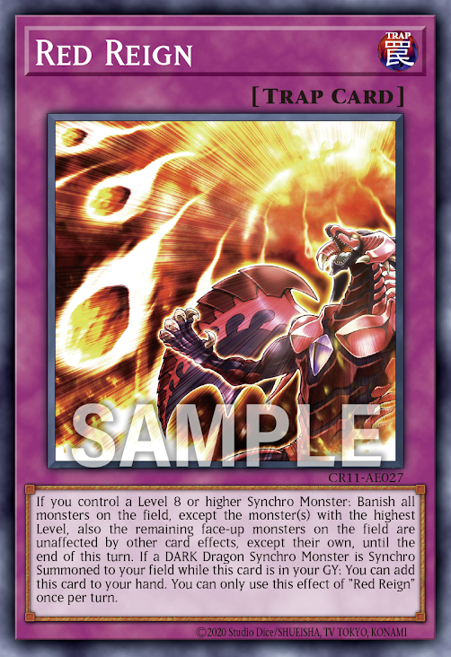 CR11-AE027 Red Reign(紅蓮隕石雨)