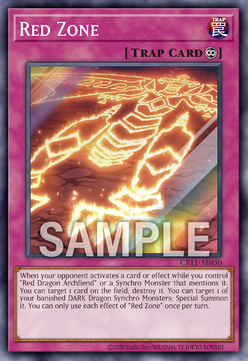 CR11-AE030 (SR)Red Zone(紅蓮領域)