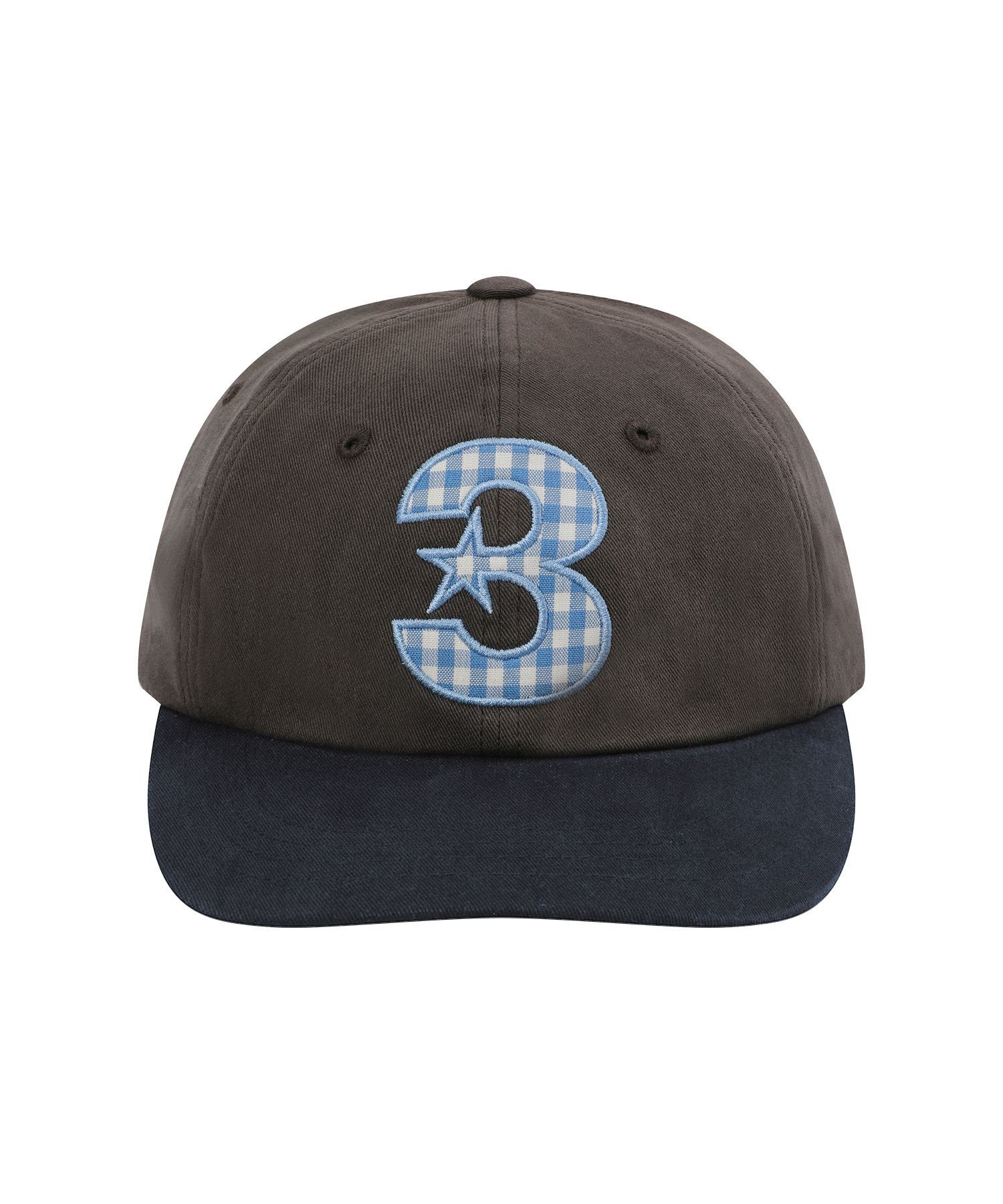 BAUF 3 Logo 棒球帽 棕色 BH25FW-WBRN3F