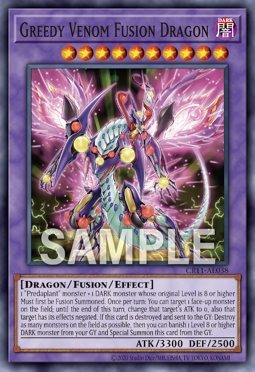 CR11-AE038 Greedy Venom Fusion Dragon(強欲毒融合龍)