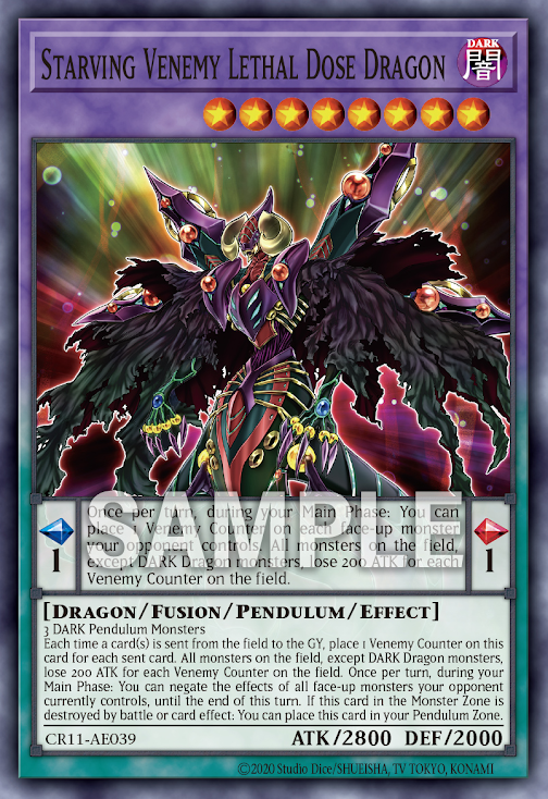 CR11-AE039 Starving Venemy Lethal Dose Dragon(飢仇毒 致死劑量龍)