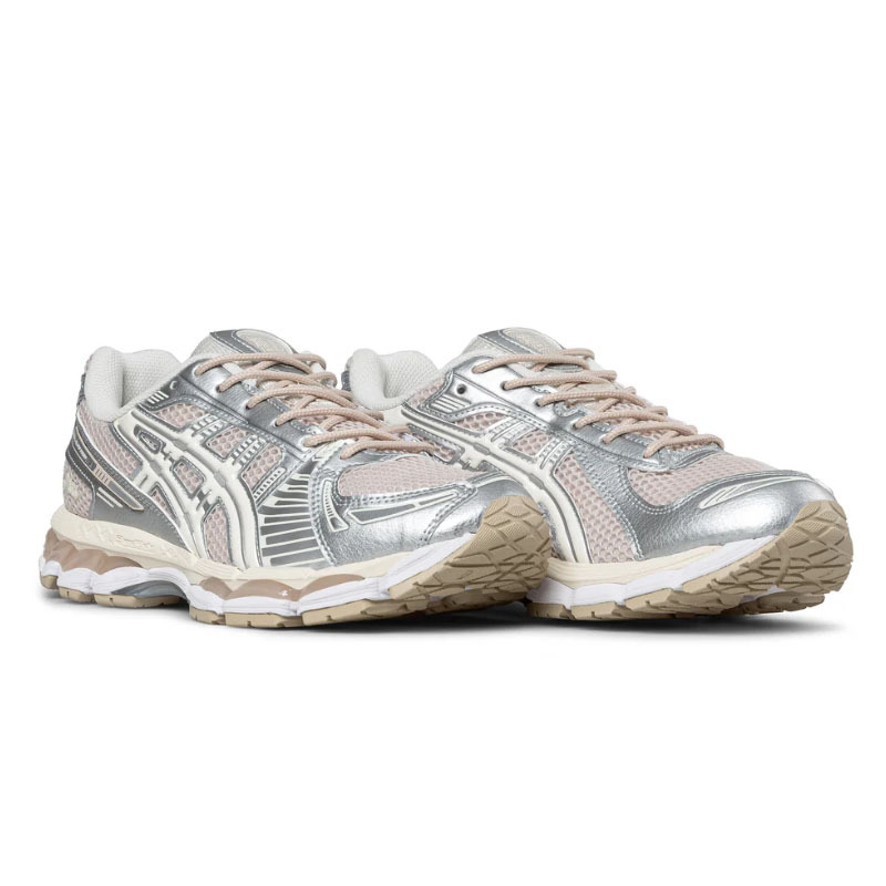 [西門實體現貨] 男女鞋 ASICS GEL-KAYANO 12.1 'Mineral Beige' 髒粉卡其 淡粉 粉銀 復古 休閒 慢跑鞋【1203A759-250】亞瑟膠科技