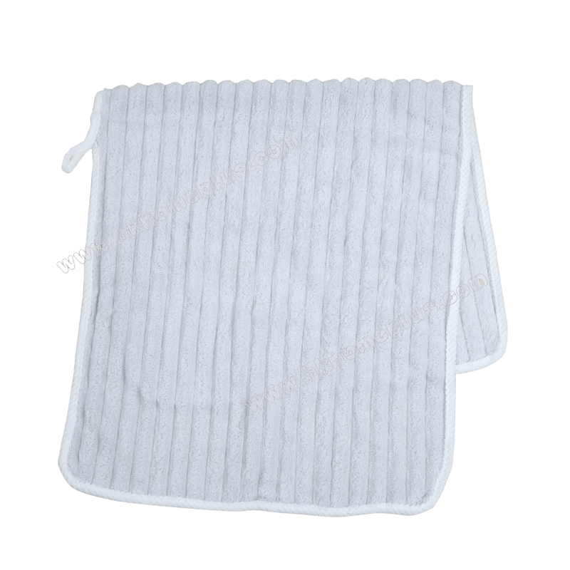 珊瑚條紋掛巾 (面巾/浴巾)