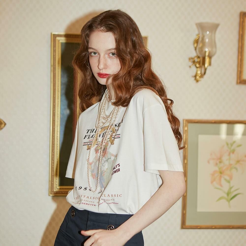 VITALSIGN Flower Post T-shirt