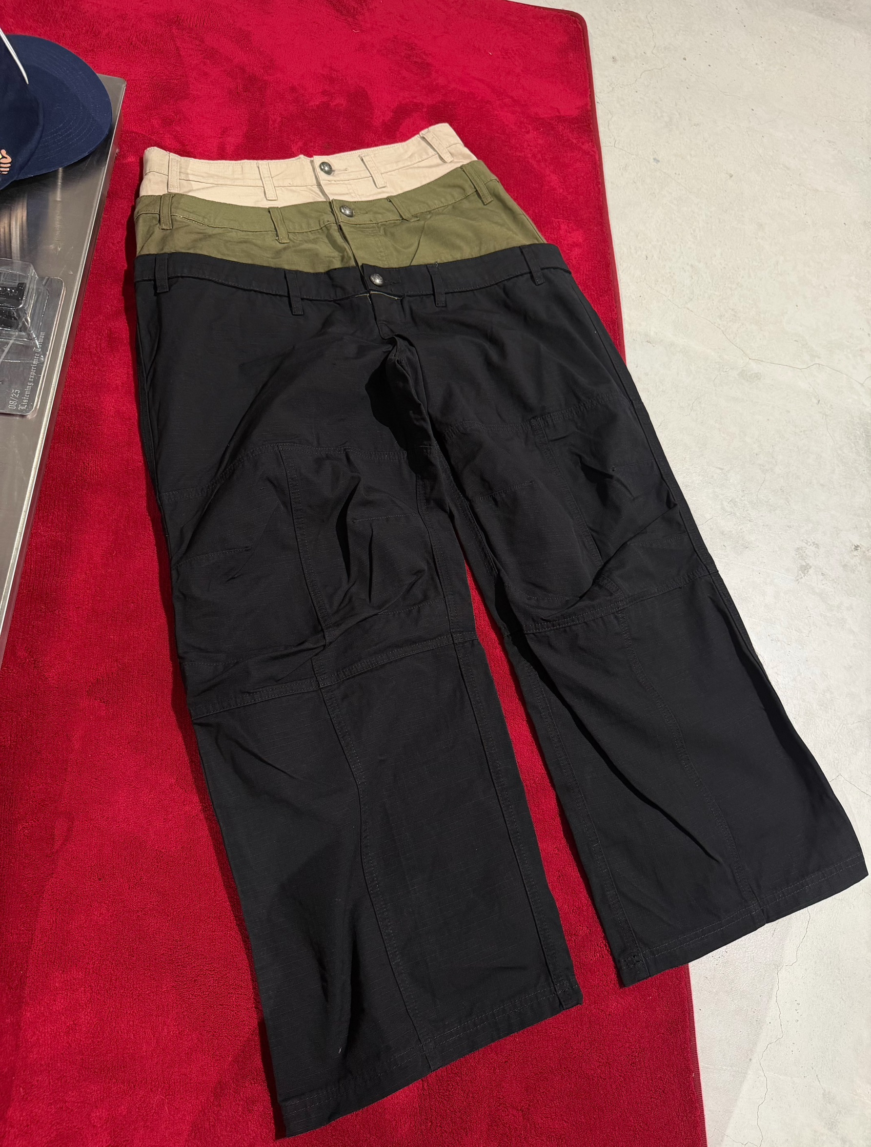 Orphans triple waist utility trousers