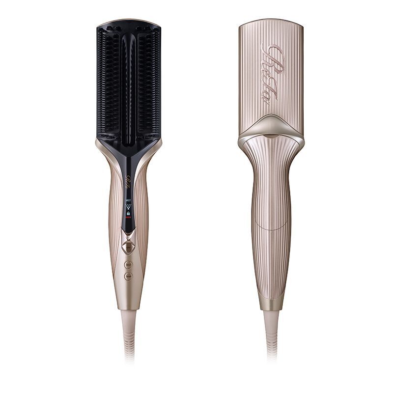 ReFa TREATMENT IRON 超聲波順直護髮梳(Champagne Greige)