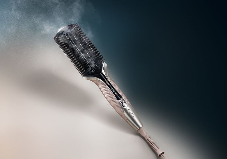 ReFa TREATMENT IRON 超聲波順直護髮梳(Champagne Greige)