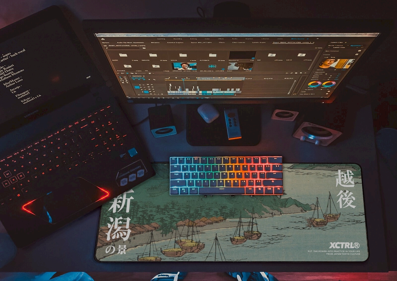 XCTRL 越後新潟之景滑鼠桌墊