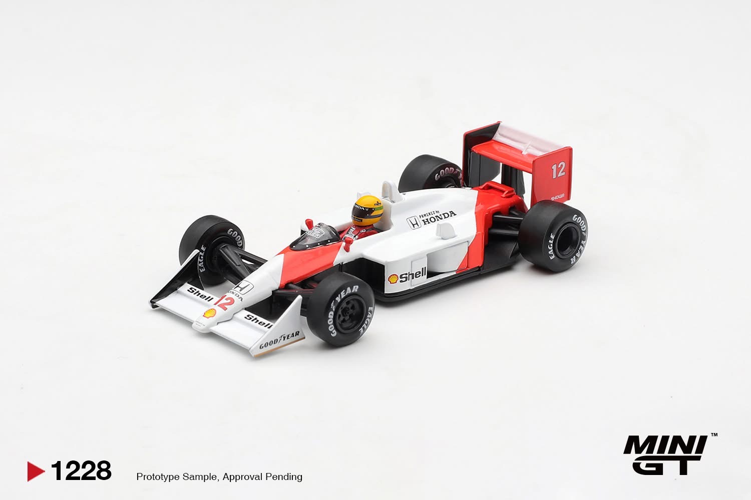 預訂 Pre Order - MiniGT 1228 McLaren MP4/4 #12 Ayrton Senna 1988 Canadian Grand Prix Winner