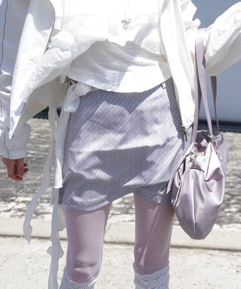 【預購】韓國 CHICKS 清爽 格子 迷你裙 2色