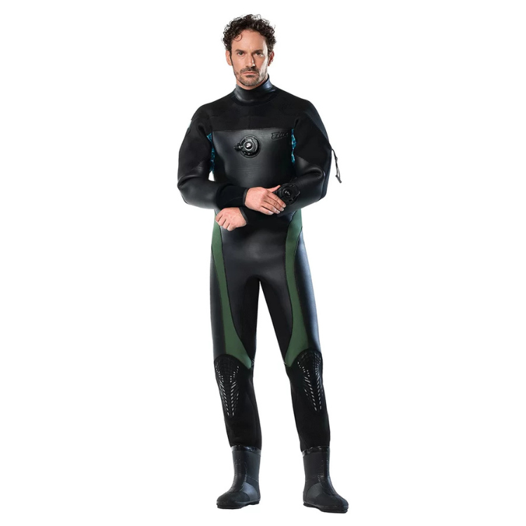 MOBBY'S - 定製款乾式防寒衣 CHEST ZIP DRY MAX HYBRID