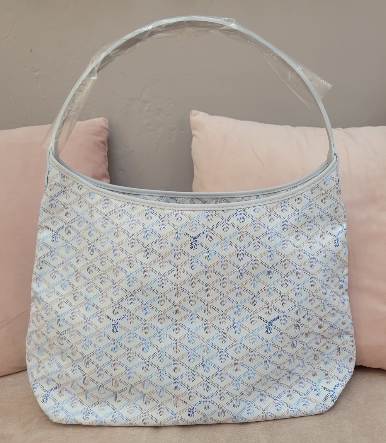 GOYARD HOBO BLEU POLAIRE MULTICOLOR PM 極地藍
