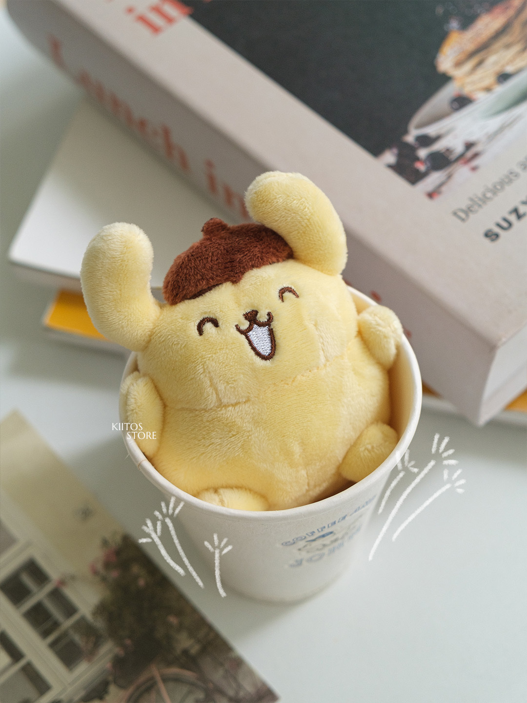 【現貨】日本 Sanrio 布丁狗 30週年系列 珠鍊娃娃吊飾