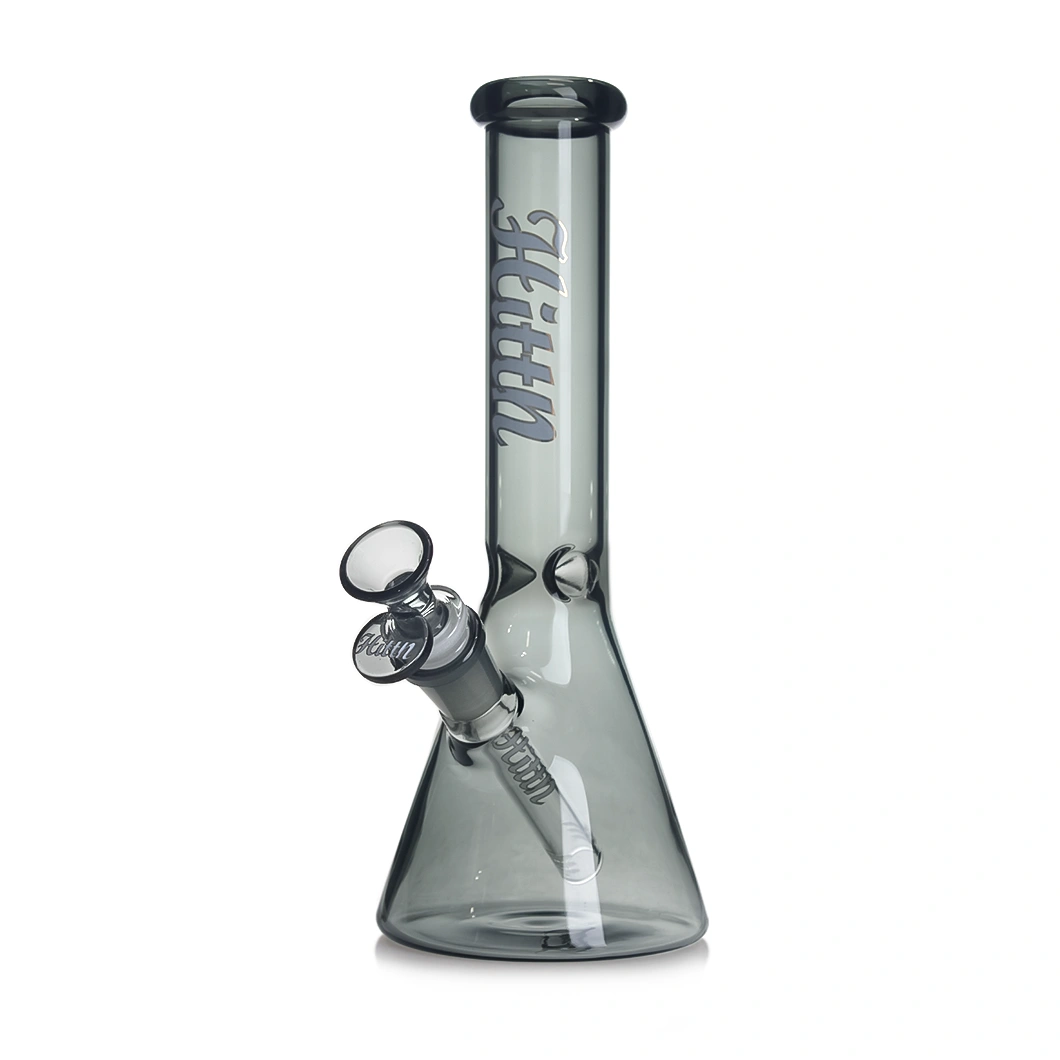 Hittn - HIT18 Classic Beaker Glass Bong w/ Ice Catcher 經典燒杯玻璃水煙壺 (25 CM)