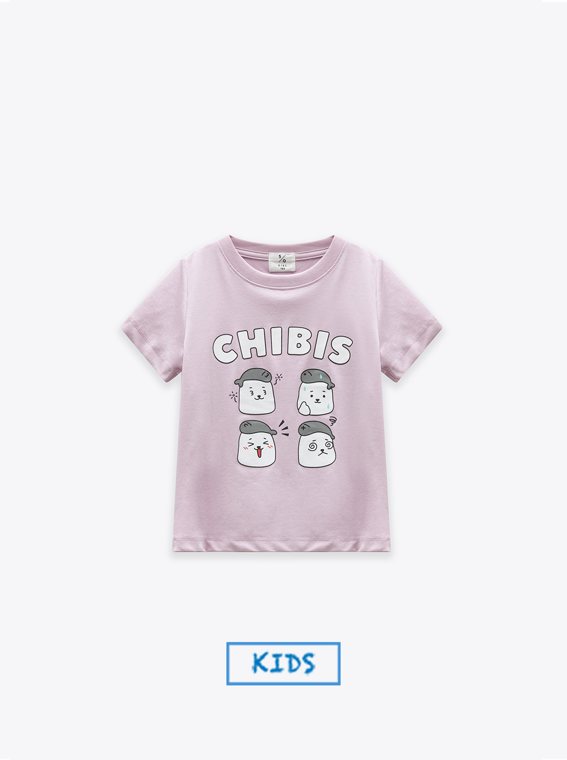 Q版貼圖胖胖印花 TEE【童裝】