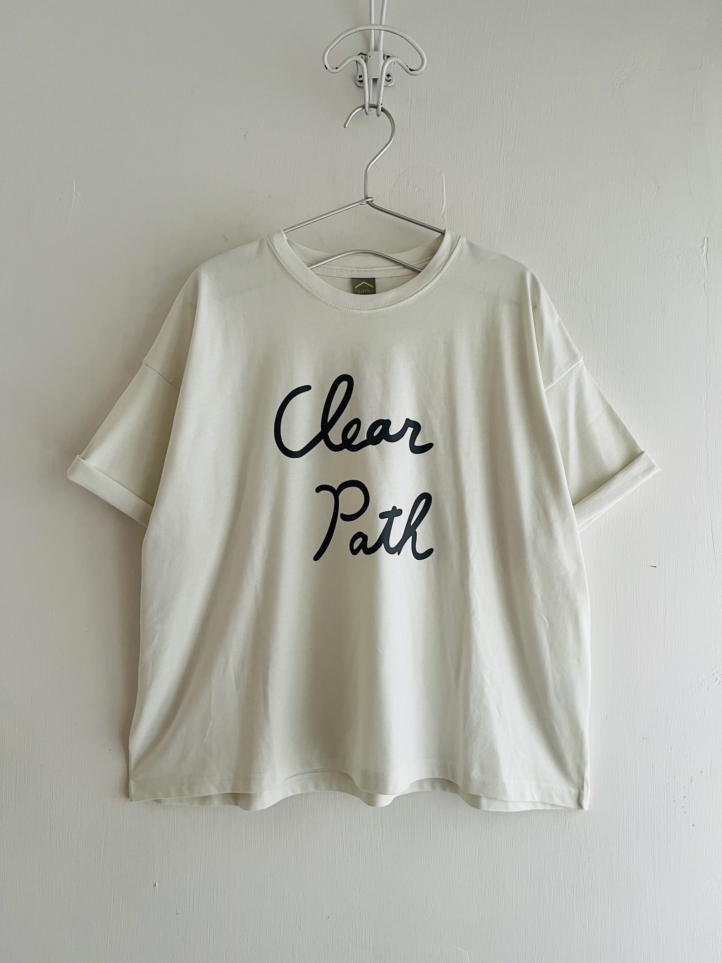 Little Market白色圓領tee