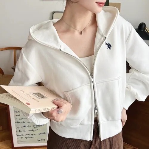 <換季折扣🏷️> U.S. POLO ASSN.  短版連帽外套 4色