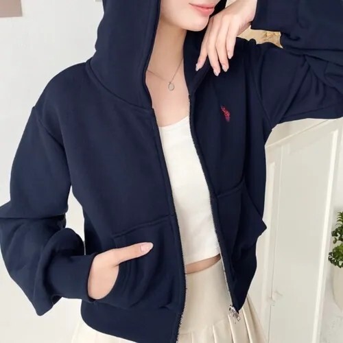 <換季折扣🏷️> U.S. POLO ASSN.  短版連帽外套 4色