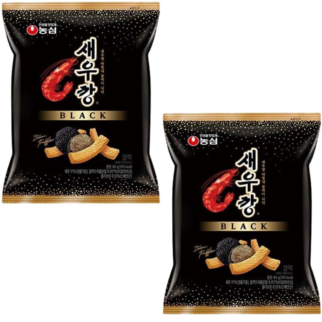 韓國農心黑松露味蝦條 72G X 2 到期日 2026-7-1