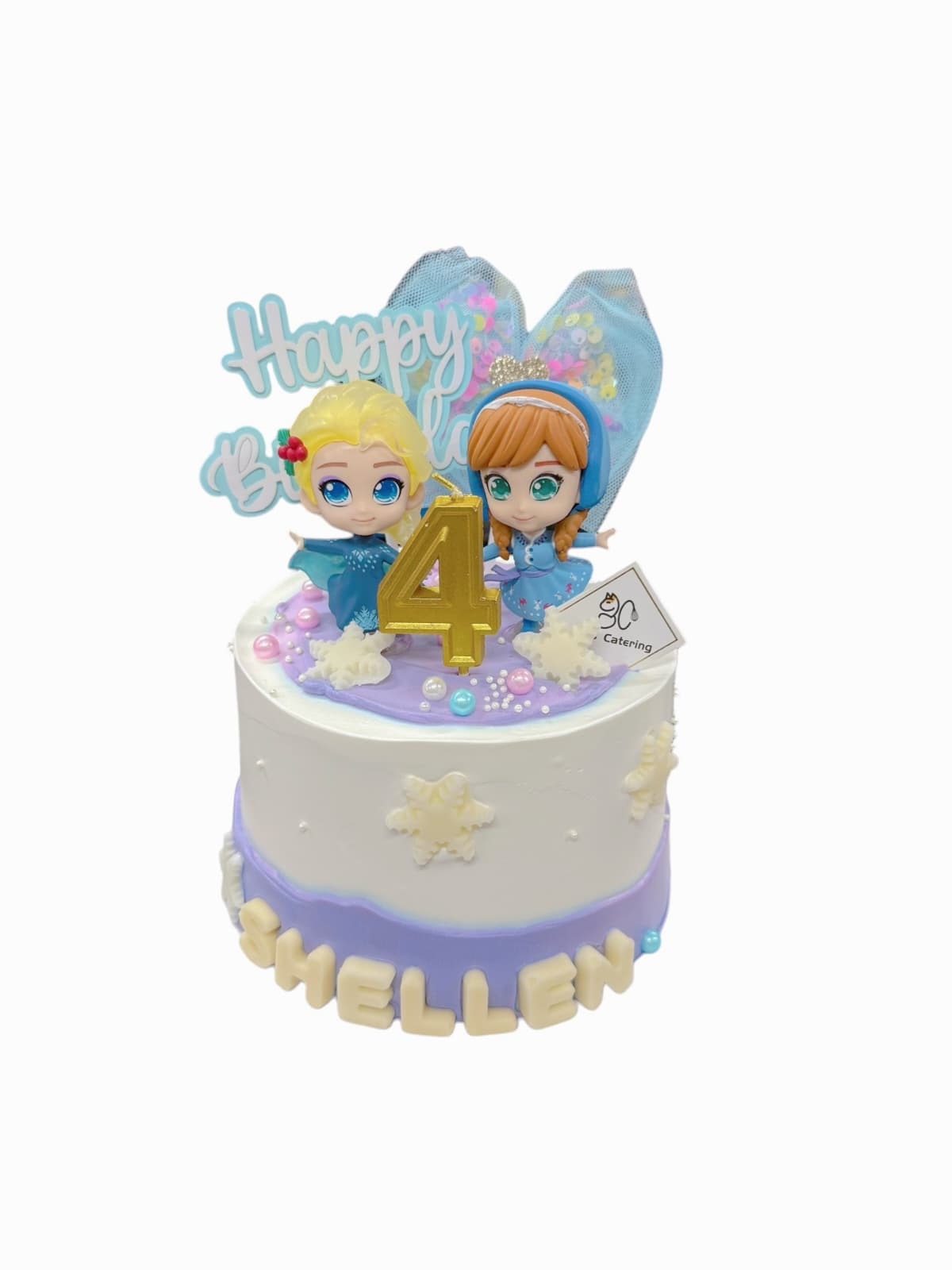 Elsa冰雪奇緣主題蛋糕