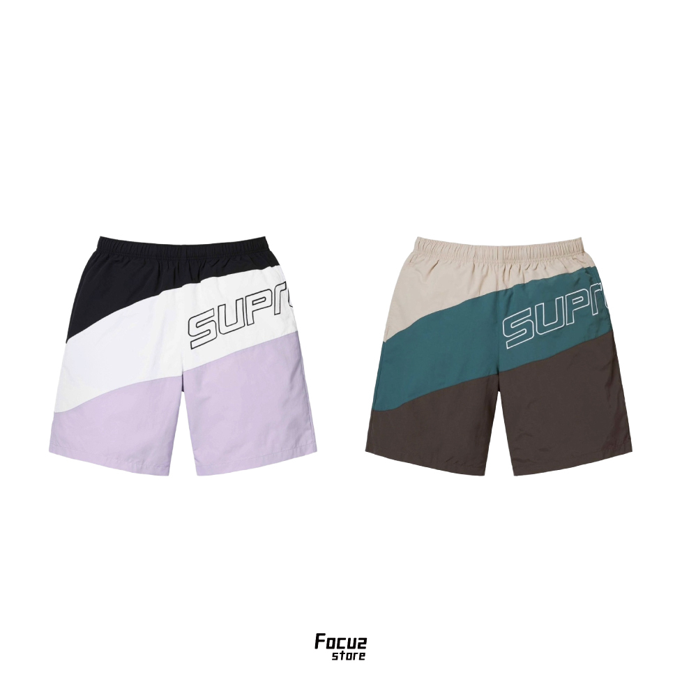 【Focus Store】現貨秒發 Supreme SS24 Curve Nylon Short 運動短褲 兩色