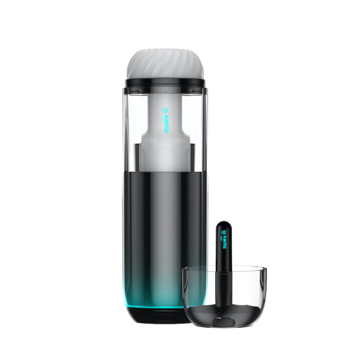 KAOTIK - The Cocoon 可加熱抽插震動智能飛機杯 - 黑色