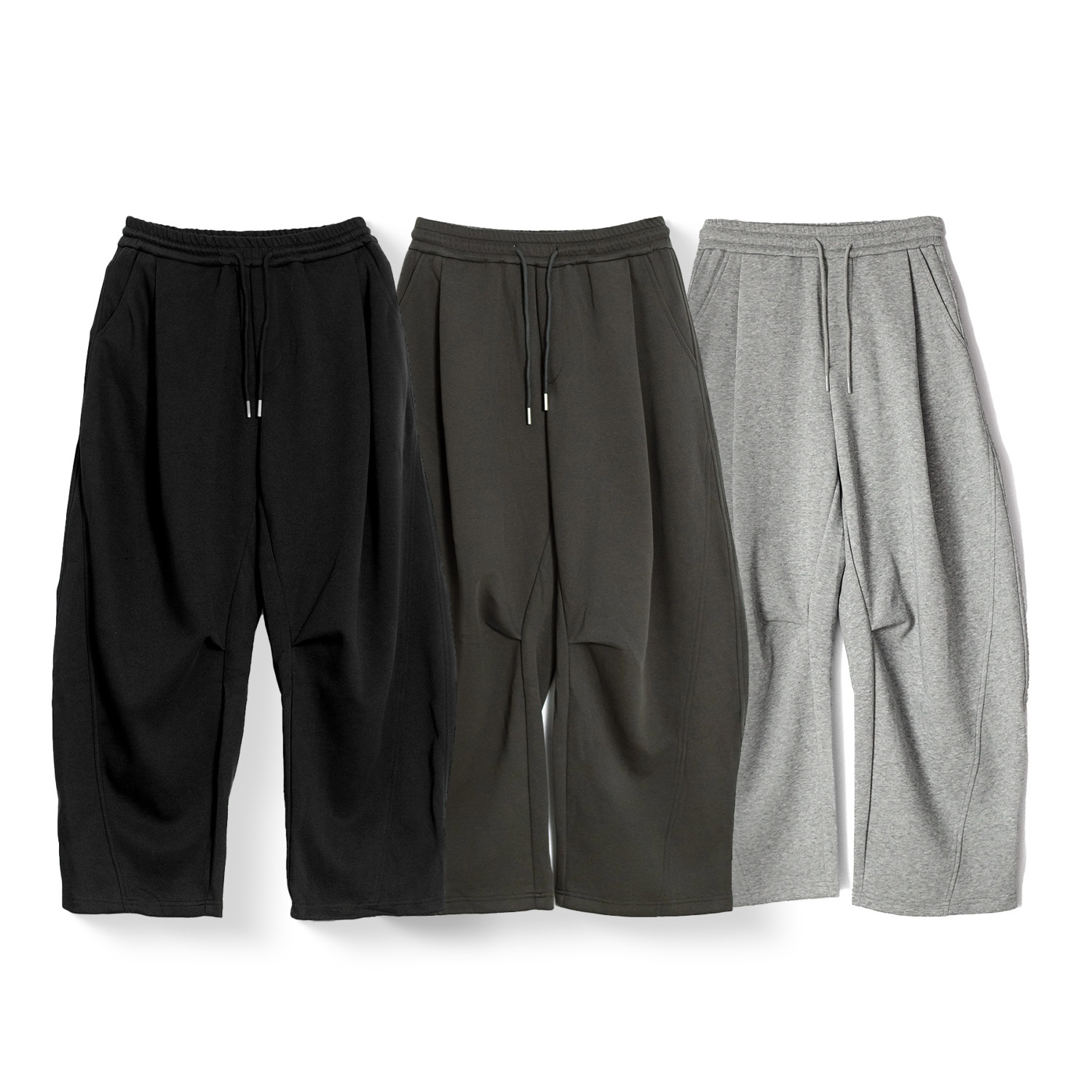 SHADOW 25FW EZ-06 Twist Baggy Cotton Pants