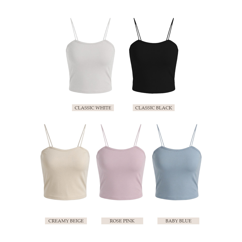 Mood made │雲朵輕柔感舒適Bra top ( 5 colors)