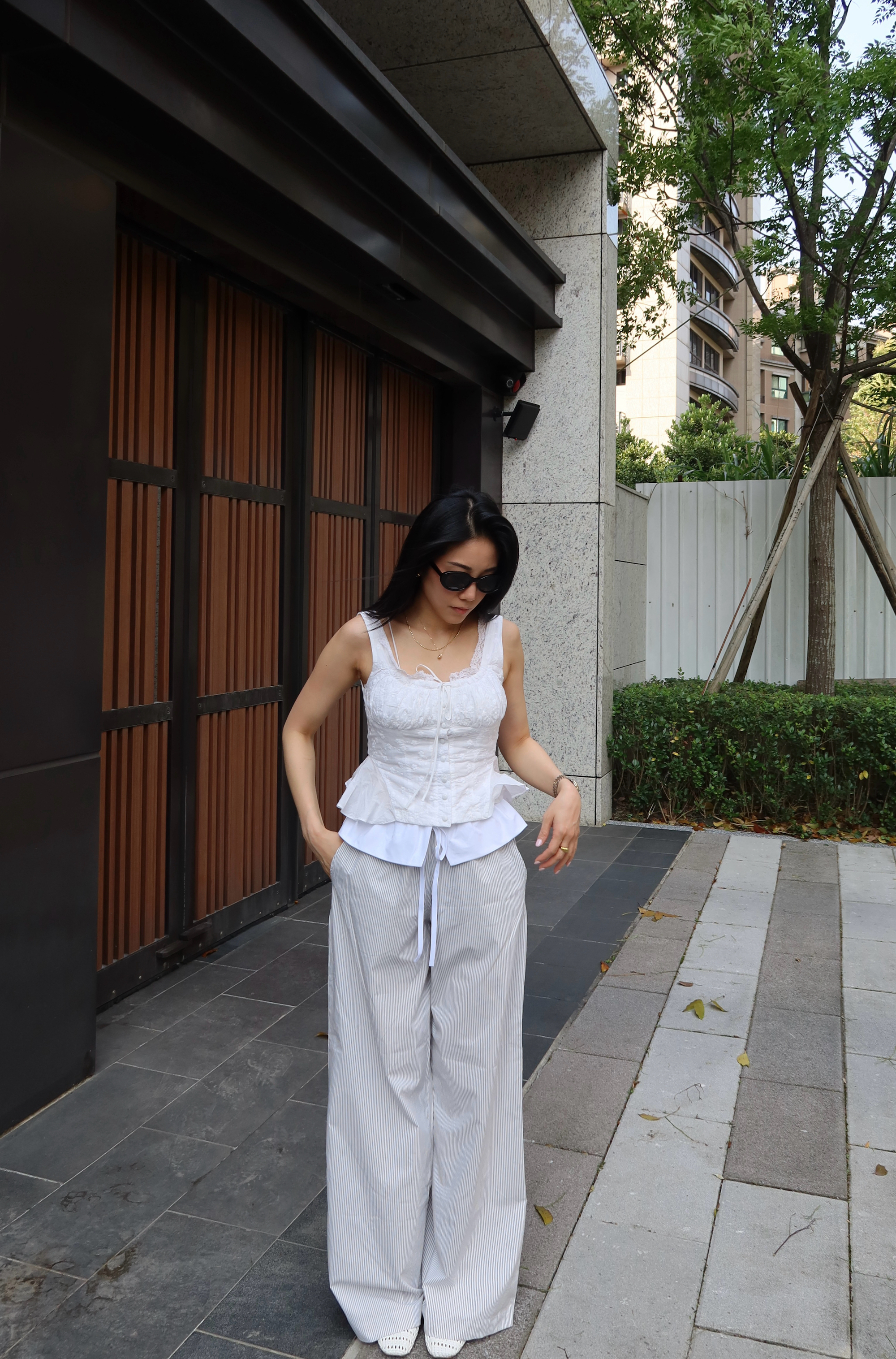 Chloé Stripe Lounge Pants