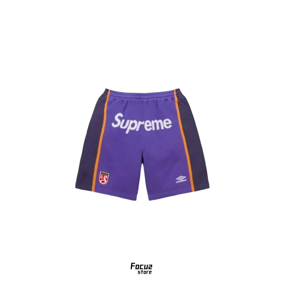 【Focus Store】現貨秒發 Supreme SS25 Umbro Knit Soccer Short 針織足球短褲