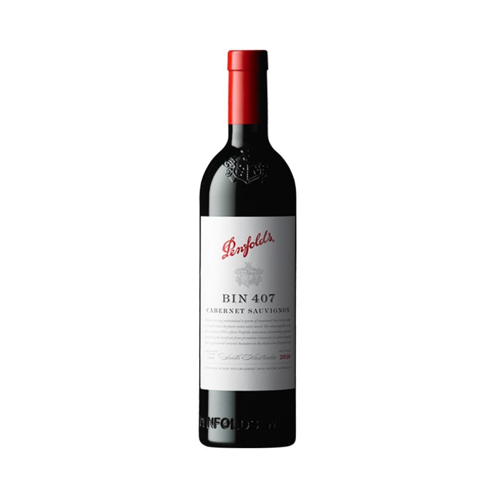 (JS92)Penfolds Bin 407 Cabernet Sauvignon 奔富407紅酒 2016 Cork 750ML[9310297043507_2016]